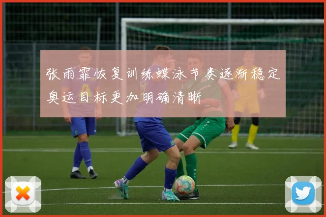 张雨霏恢复训练蝶泳节奏逐渐稳定奥运目标更加明确清晰